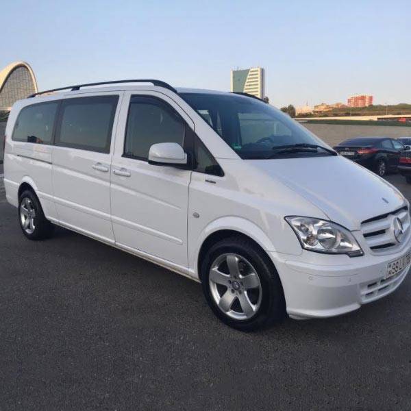 Mercedes Viano | VIP class rental cars in Baku, Azerbaijan