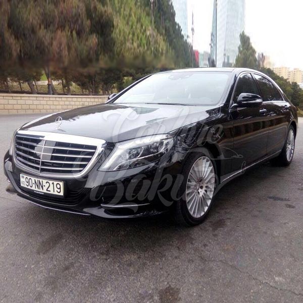 Mercedes Benz S-class w222 | VIP class rental cars in Baku, Azerbaijan