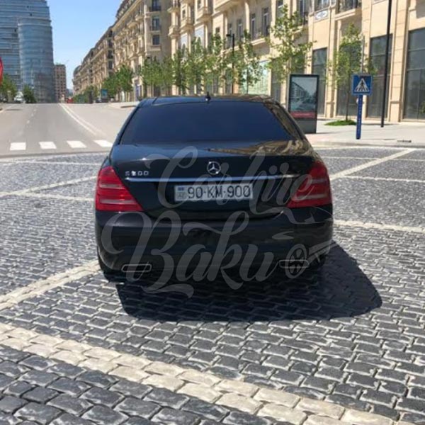 Mercedes S-class W-221 / VIP class rent a car in Baku
