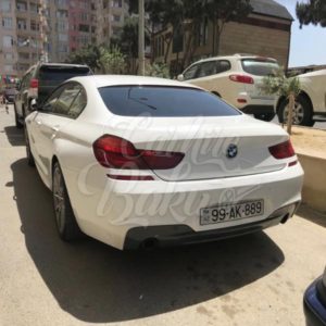 BMW 6 / rent a car Baku / прокат машин в Баку / arenda masinlar