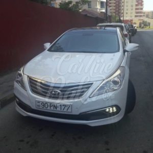 Hyundai Grandeur / car rental Baku / avtomobil kirayesi / аренда машин в Баку