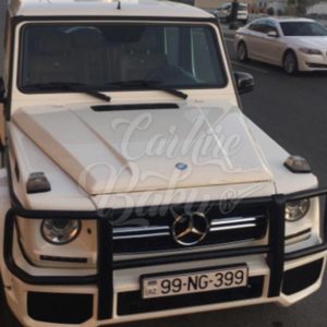 Mercedes G63 AMG / car rental Baku / avtomobil kirayesi / аренда машин в Баку