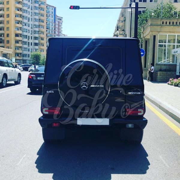Mercedes G63 AMG / car rental Baku / avtomobil kirayesi / аренда машин в Баку