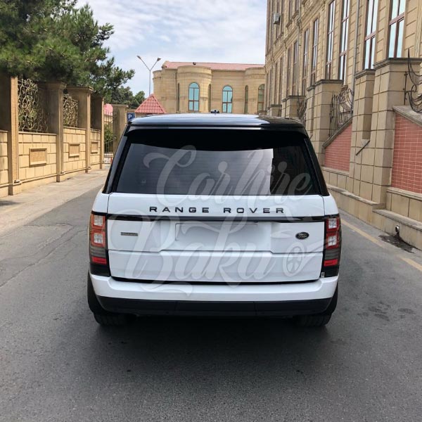 Land Rover Range Rover / car rental Baku / avtomobil kirayesi / аренда машин в Баку