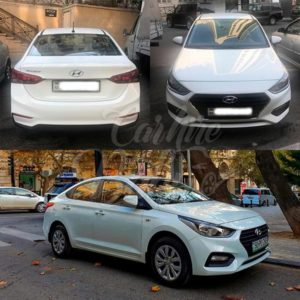 Hyundai Accent 2018 / rental cars in Baku / Bakida kiraye masinlar / Аренда машин в Баку 02022019
