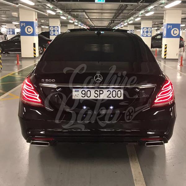 Mercedes S-class (2017) / Rental cars in Baku, Azerbaijan / Kirayə maşınlar / Авто на прокат в Баку, Азербайджан 14.05.2019