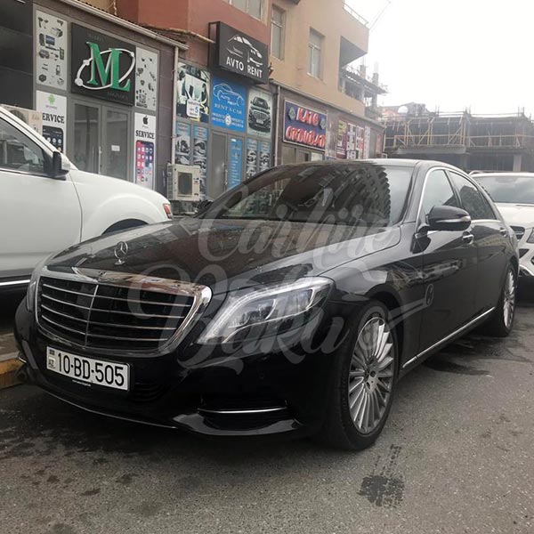 Mercedes S-class (2017) / Rental cars in Baku, Azerbaijan / Kirayə maşınlar / Авто на прокат в Баку, Азербайджан 14.05.2019