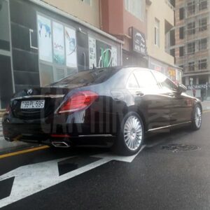 Mercedes S-class (2017) / Rental cars in Baku, Azerbaijan / Kirayə maşınlar / Авто на прокат в Баку, Азербайджан 17.09.2020