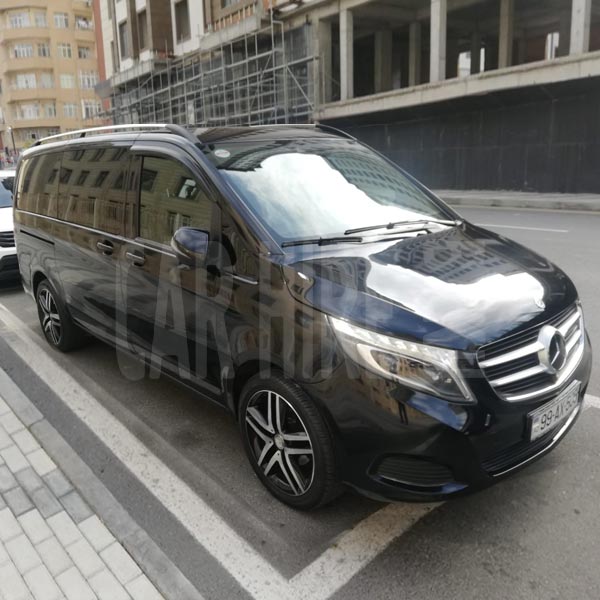 Mercedes V-class (2020) / Rental cars in Baku, Azerbaijan / Kirayə maşınlar / Авто на прокат в Баку, Азербайджан
